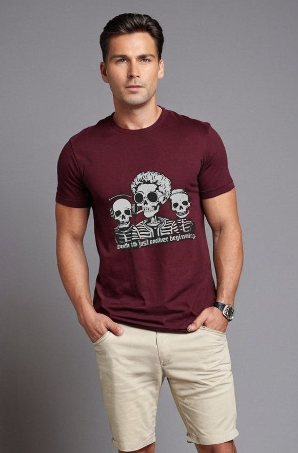 Premium Maroon Oversized T-shirt