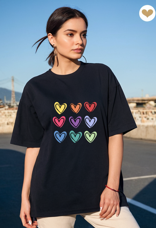 Premium Black Oversized T-shirt