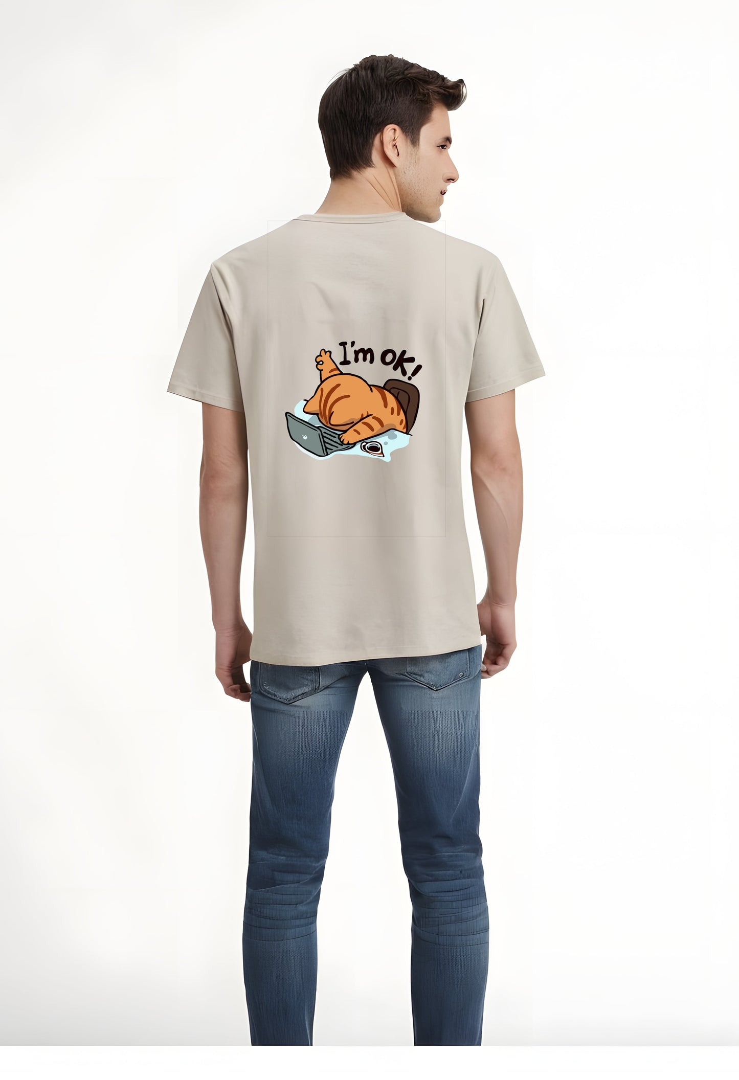 Modern Cream T-shirt