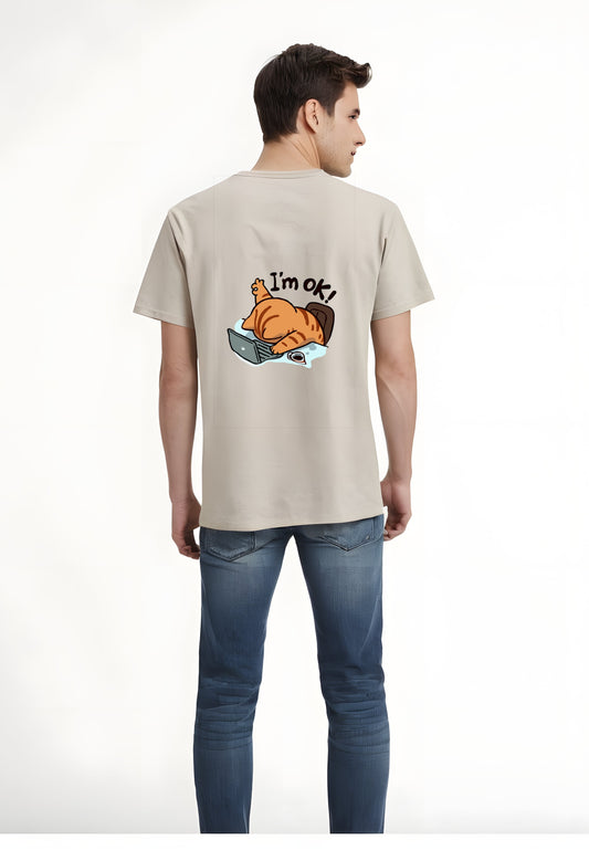 Modern Cream T-shirt