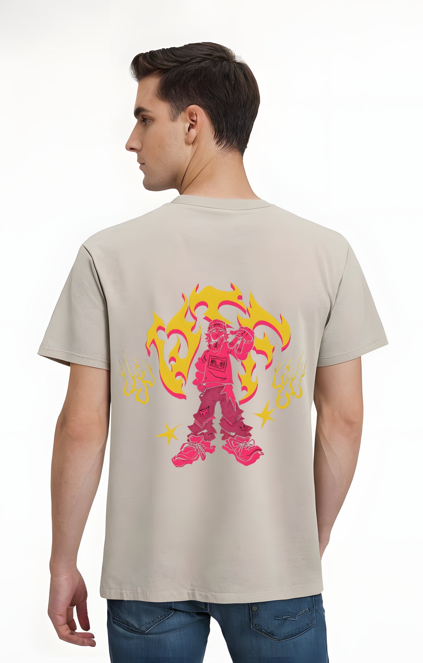 Stylish Cream T-shirt